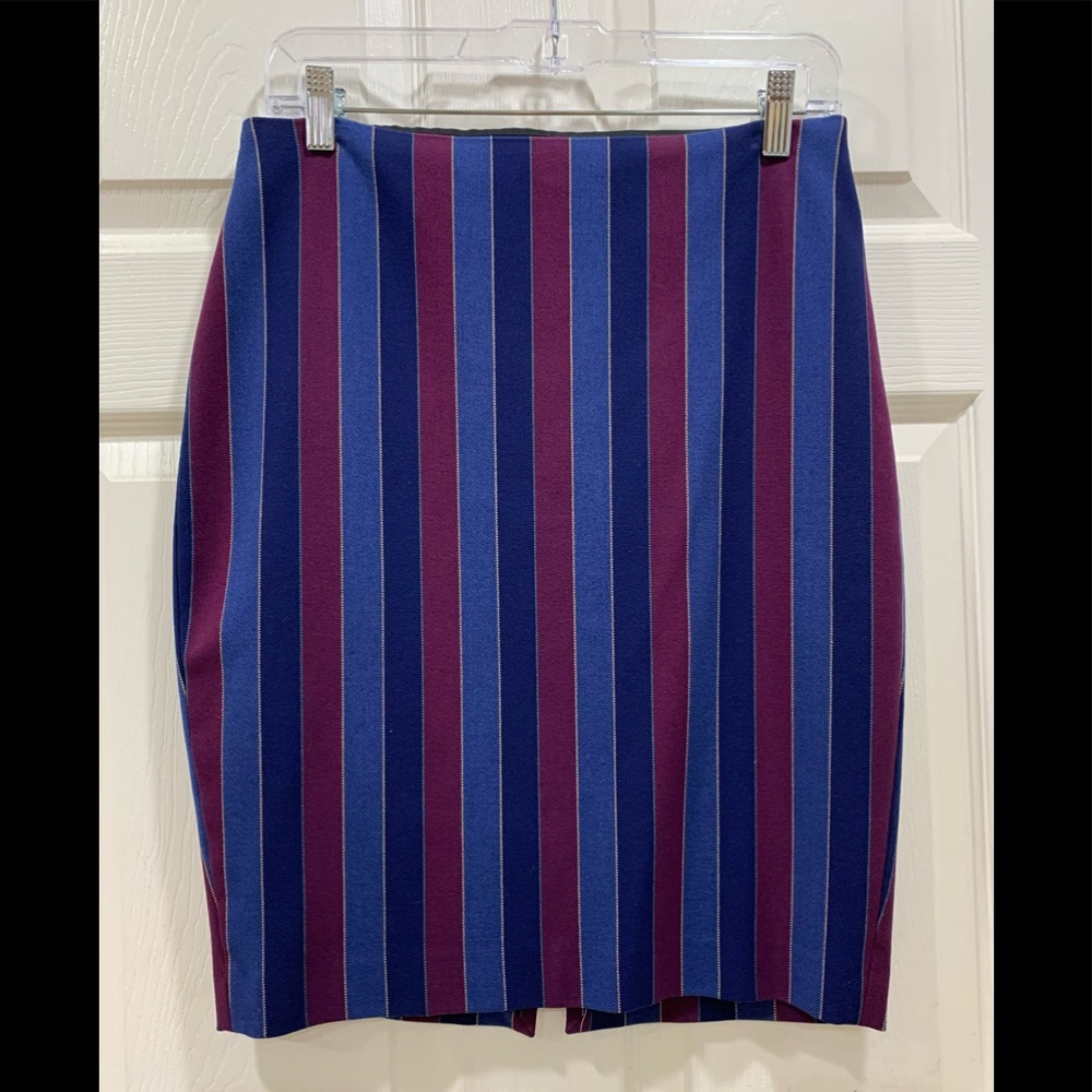 Express Striped Pencil Skirt Size 4